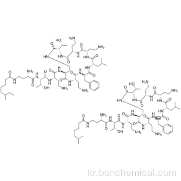 POLYMYXIN B 노나 펩타이드 히드로 클로라이드 CAS 86408-36-8